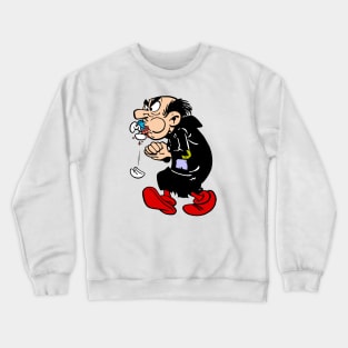 Gargamel Gets A Smurf Crewneck Sweatshirt